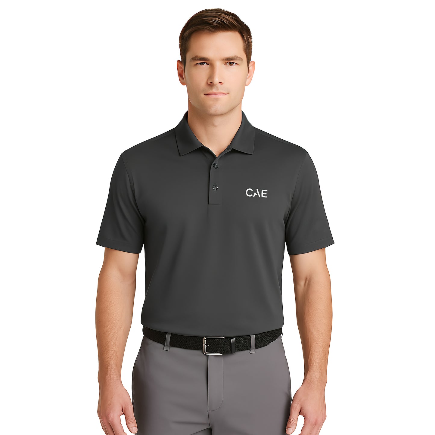 CAE Nike Grey Polo Shirt