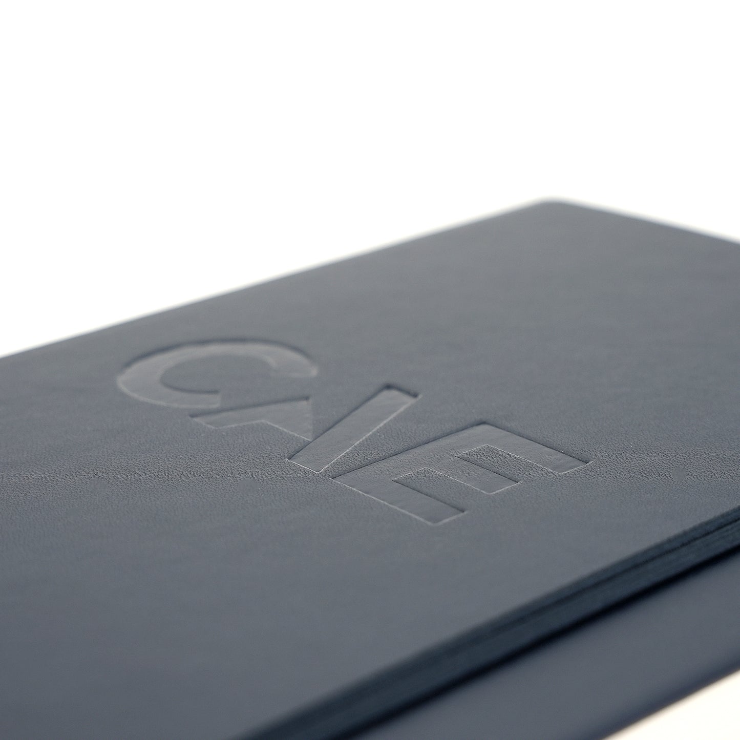 CAE Embossed Hardcover Notebook – Navy