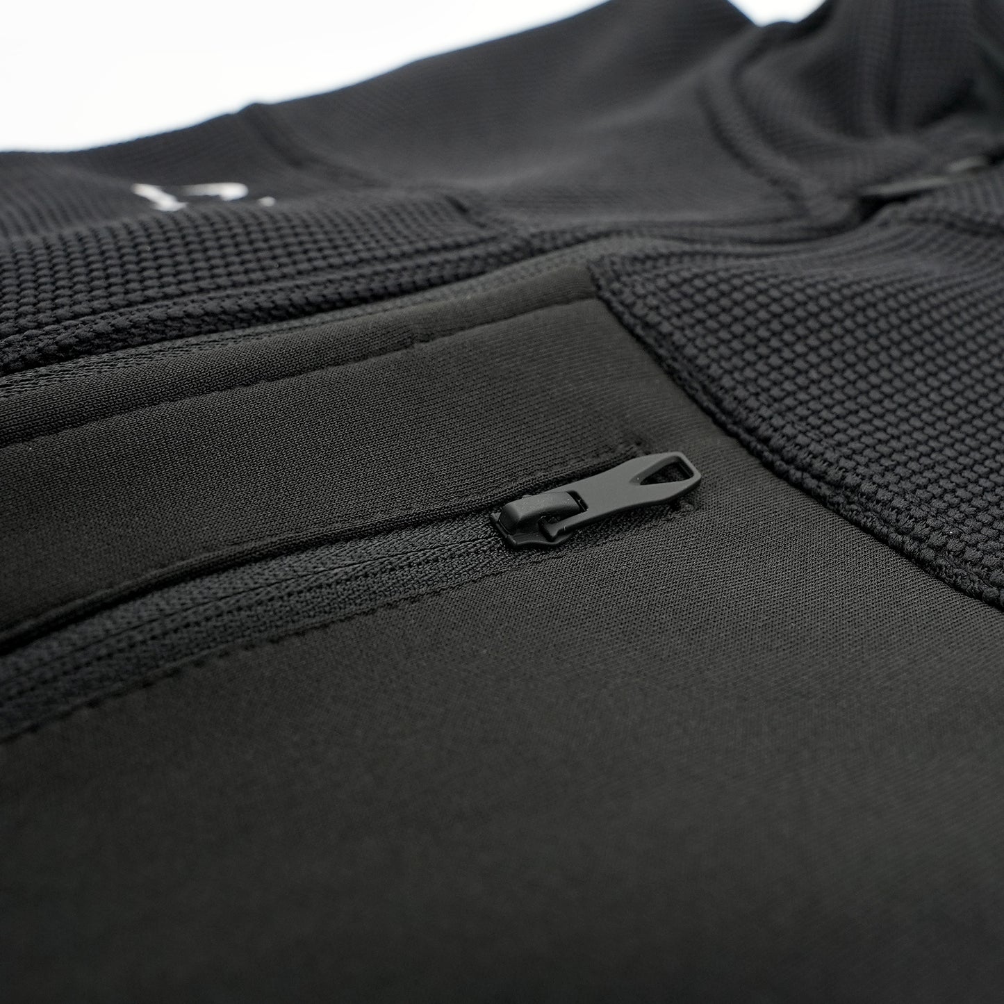 CAE Spyder Black Full-Zip Performance Jacket
