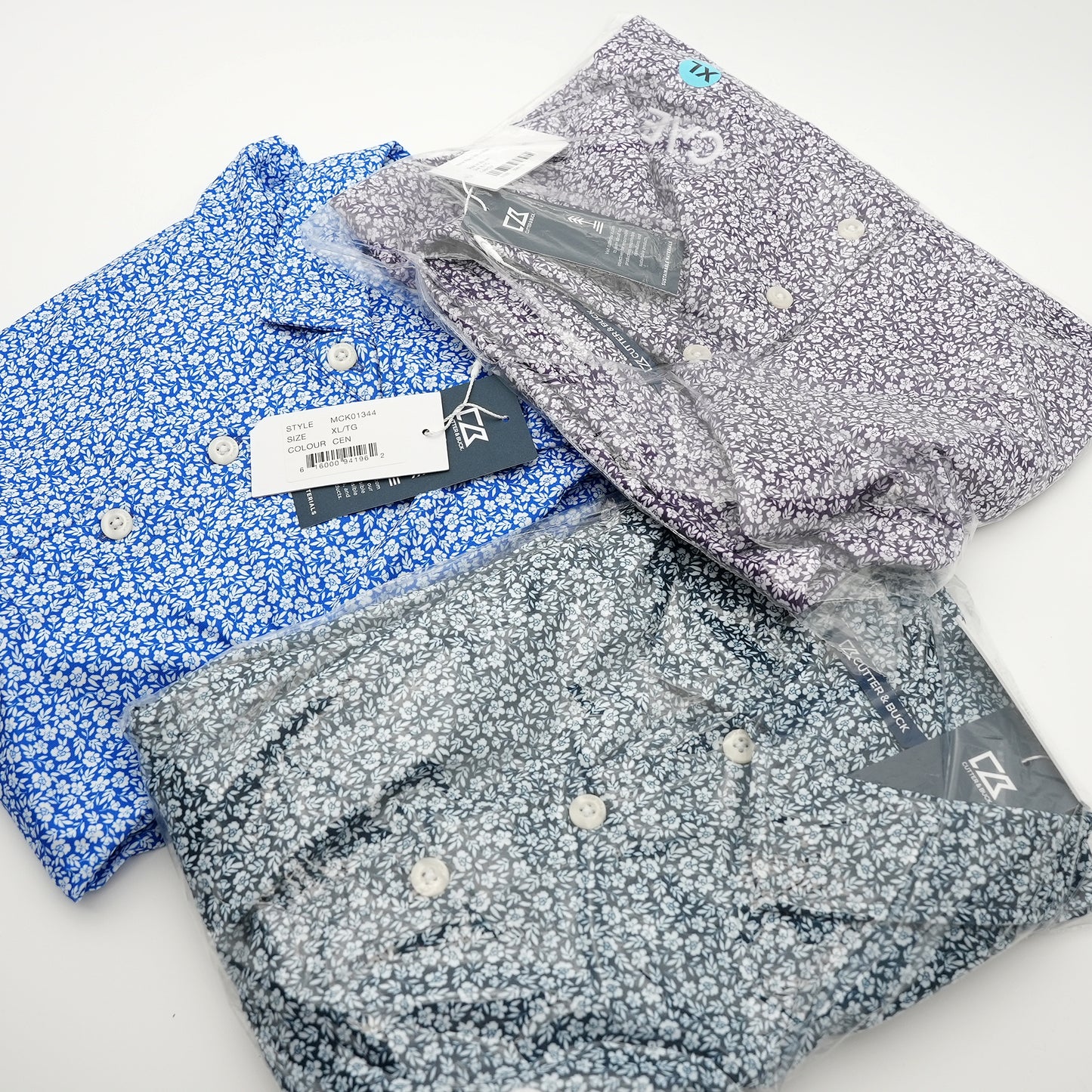Cutter & Buck CAE Floral Polo Shirt