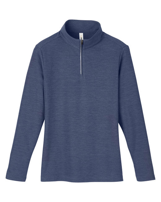 MM07 Fusion ChromaSoft™ Pique Quarter-Zip pour hommes