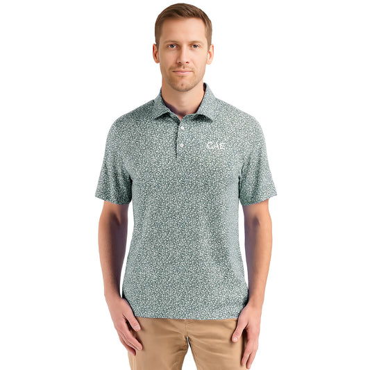 Cutter & Buck CAE Floral Polo Shirt