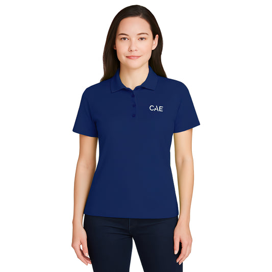 Core 365 Ladies’ Classic Navy Polo – CAE Logo