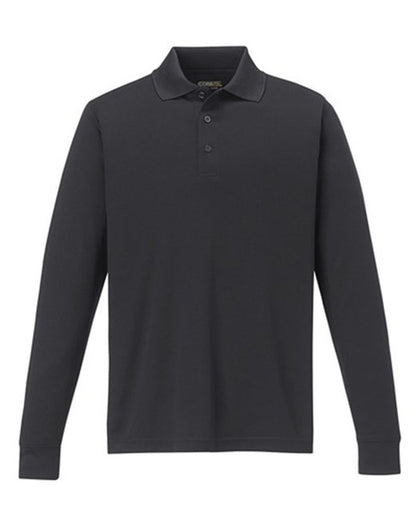 Polo piqué à manches longues Pinnacle Performance pour hommes