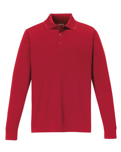 Polo piqué à manches longues Pinnacle Performance pour hommes