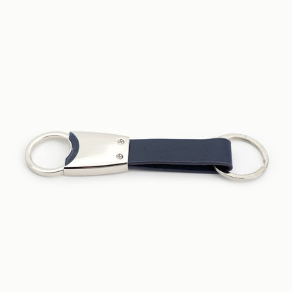 CAE Leather Loop Keychain – Black, Navy, or Brown