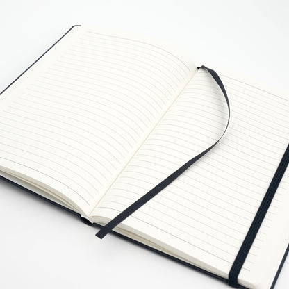 CAE Embossed Hardcover Notebook – Navy