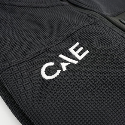 CAE Spyder Black Full-Zip Performance Jacket
