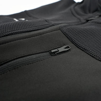 CAE Spyder Black Full-Zip Performance Jacket