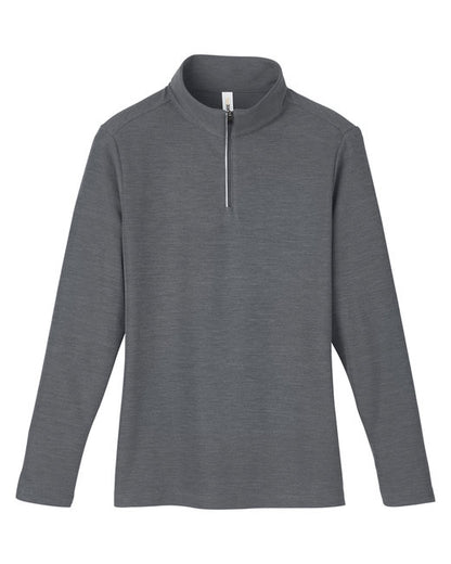 MM07 Fusion ChromaSoft™ Pique Quarter-Zip pour hommes