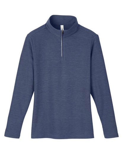 MM07 Fusion ChromaSoft™ Pique Quarter-Zip pour hommes
